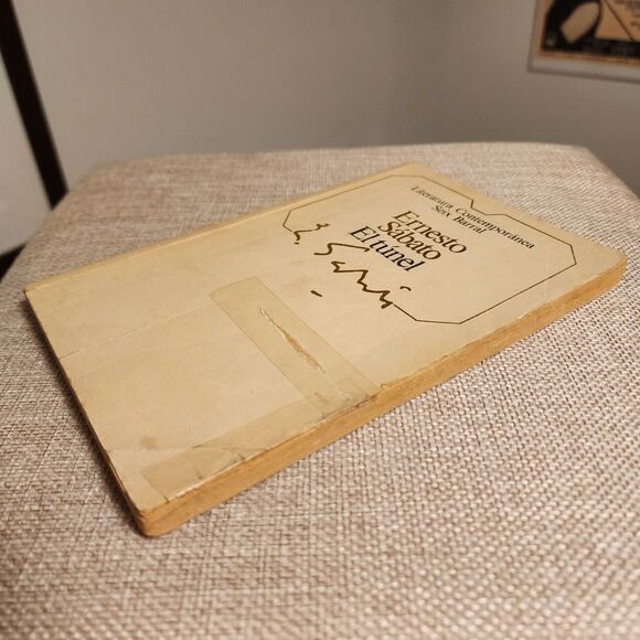 Book El túnel Ernesto Sábado Literatura Contemporánea Seix Barral, Planeta 1985 - Picture 7 of 8